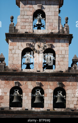 Spanien, Asturien, Cangas de Onis, Kirche Stockfoto