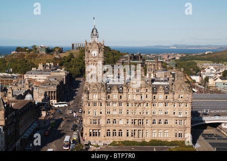 Schottland, Edinburgh, Balmoral Hotel Stockfoto