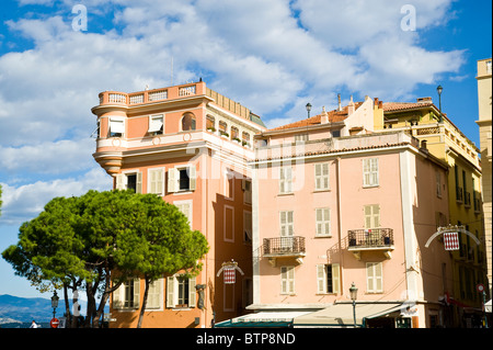 Gebäude von Monaco, Monaco Stockfoto