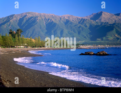 Neuseeland Südinsel Kaikoura & seewärtigen Sortiment Stockfoto