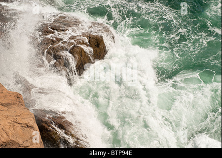 Küstenlandschaft, Ocean Drive, Acadia NP, Maine, USA Stockfoto