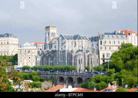 Kirche St. Eugenie, Biarritz, Aquitaine, Frankreich Stockfoto