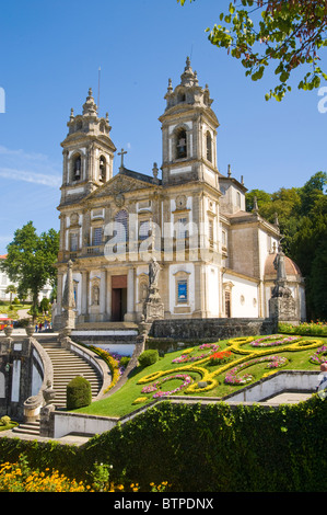 Bom Jesus Monte Wallfahrtskirche, Braga, Portugal Stockfoto