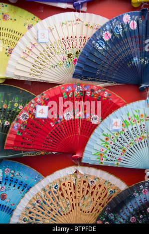 Flamenco-Fans, Sevilla, Andalusien, Spanien Stockfoto