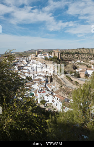 Setenil de Las Bodegas Stockfoto