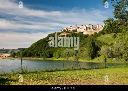 Sassocorvaro, Persaro Urbino Provinz, Le Marche, Italien Stockfoto
