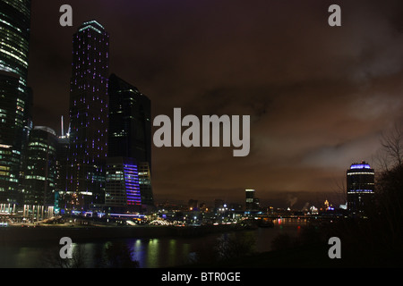 Moscow International Business Center Moskau City 2010 Stockfoto