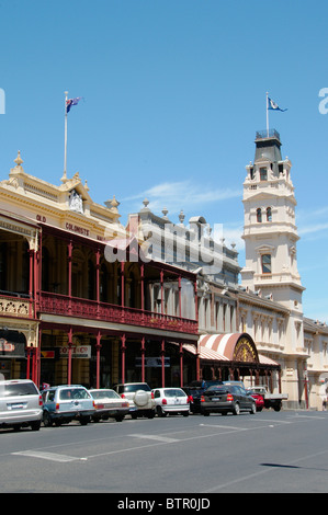 Lydiard Street North Central Victoria, Ballarat, Australien Stockfoto