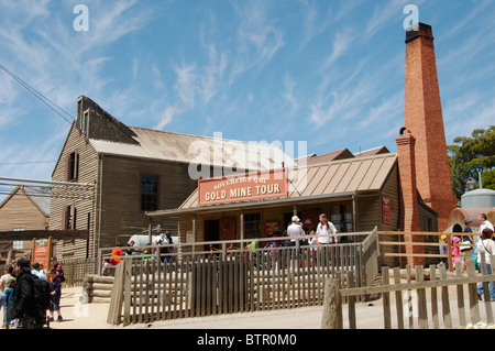 Australien, zentrale Victoria, Ballarat Sovereign Hill Stockfoto