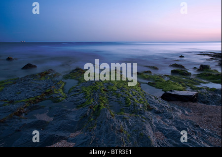 Coastal Szene am Loebar Porthleven cornwall Stockfoto