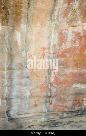 Australien, Ubirr Rock Kunst Stockfoto