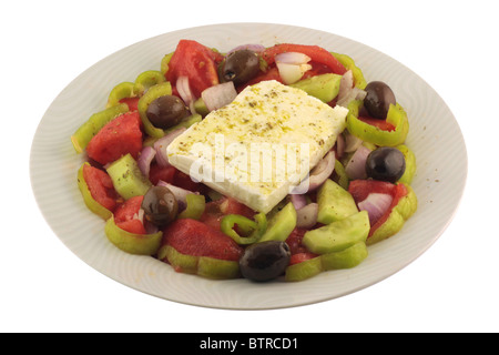 Griechischer Salat Stockfoto