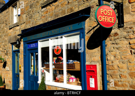 Das Dorf Pilsley an der Chatsworth Anwesen Peak District Derbyshire England. Stockfoto