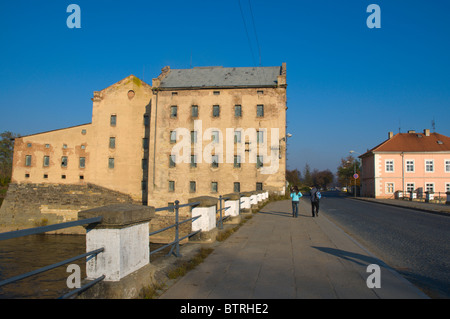 Terezin (Theresienstadt) Nord Böhmen-Tschechien-Europa Stockfoto