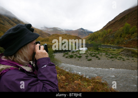 Glen Shiel Memorial auf der A87 in der Nähe von Loch Duich wo die spanischen Anhänger der jakobitischen kämpfte die Regierung verursachen Truppen Stockfoto