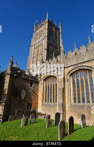 Wolle der St. Jakobskirche in Chipping Campden, Region Cotswolds, Gloucestershire, England, UK Stockfoto