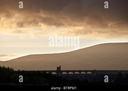 Narbe Haus Reservoir, Nidderdale North Yorkshire. Stockfoto