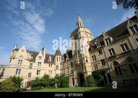 Am Balliol College der Universität Oxford, Ehrenhof Stockfoto