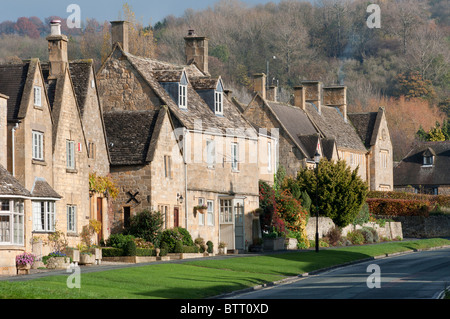 Broadway Ferienhäuser, Cotswolds, Worcestershire, UK Stockfoto