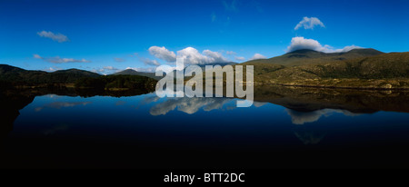 Obersee und der Macgillycuddy stinkt, Killarney, Co. Kerry, Irland Stockfoto