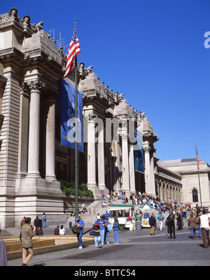 Metropolitan Museum of Art, 5th Avenue, Manhattan, New York, New York State, Vereinigten Staaten von Amerika Stockfoto