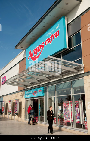 Argos Extra Katalog-Shop speichern bei Pemberton Retail Park, Llanelli, Wales UK Stockfoto