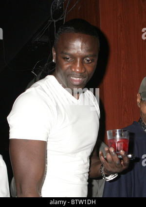 Akon Geburtstagsparty im Prime Stockfoto