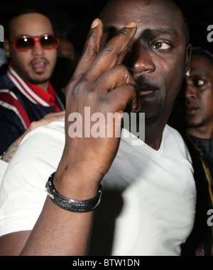 Akon Geburtstagsparty im Prime Stockfoto