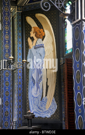 Malte Engel in Javorca, Gedächtnis-Kirche des Heiligen Geistes, Tolmin, Slowenien, Europa Stockfoto