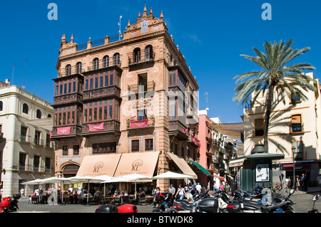 Sevilla Spanien Dona Maria Coronel Old City Centre Stockfoto