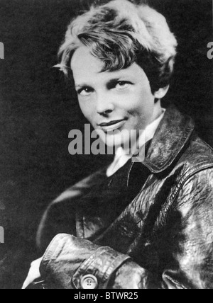 AMELIA EARHART (1897-1937) US-Luftfahrt-Pionier im Jahr 1930 Stockfoto
