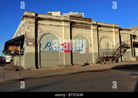 Das Gansevoort Fleisch Verpackung Markt Gebäude in den Meatpacking District von Manhattan New York Unterstadt Stockfoto