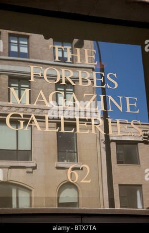 Das Forbes Magazin Galleries, New York Stockfoto