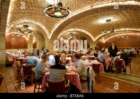 Austernbar am Grand Central Station Stockfoto