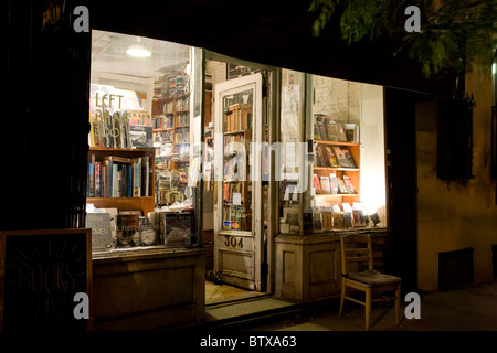 Rive Gauche Buchhandlung, Greenwich Village Stockfoto