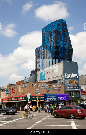 Essex Street Market im Stadtteil Lower East Side Stockfoto