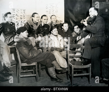 Die tschechischen RAF Air Squadron WW2 Stockfoto