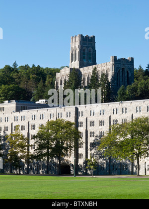 Campus der United States Military Academy in West Point, NY Stockfoto