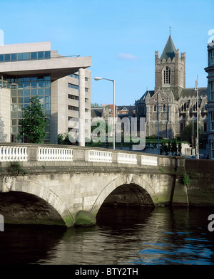 Dublin Corporation, Wood Quay, Dublin, Co. Dublin, Irland Stockfoto