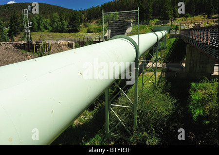 Moffat Wassertunnel, Fraser River Basin, Fraser, Colorado Stockfoto