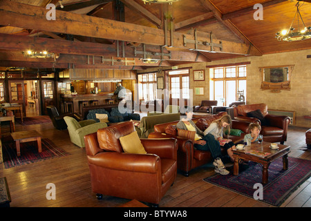 Danseys Pass Coach Inn (1862), Danseys Pass, Central Otago, Neuseeland Stockfoto