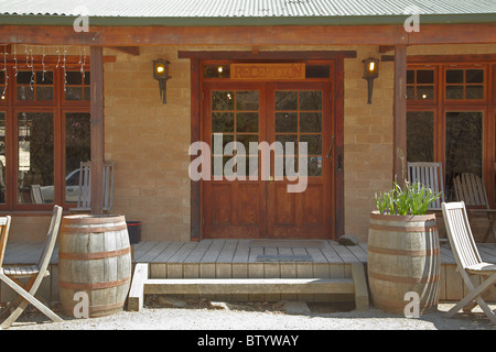 Danseys Pass Coach Inn (1862), Danseys Pass, Central Otago, Neuseeland Stockfoto