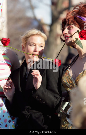 Renee Zellweger als Harvard University Hasty Pudding Club 2009 Woman of the Year ausgezeichnet Stockfoto