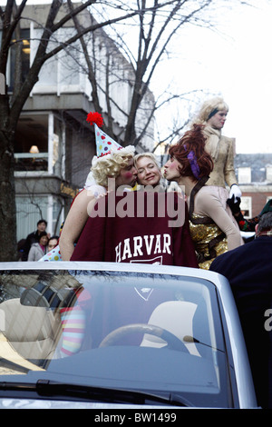 Renee Zellweger als Harvard University Hasty Pudding Club 2009 Woman of the Year ausgezeichnet Stockfoto