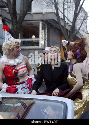 Renee Zellweger als Harvard University Hasty Pudding Club 2009 Woman of the Year ausgezeichnet Stockfoto