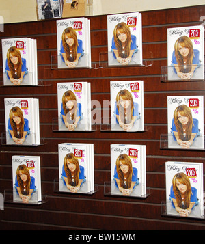 Miley Cyrus MILES TO GO Signierstunde Stockfoto