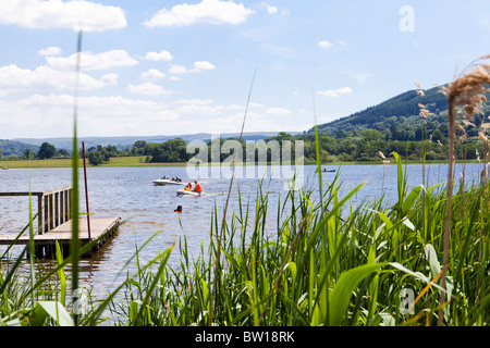 Llangorse See, SE Brecon (Aberhonddu), Powys, Wales Stockfoto