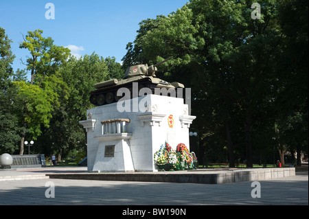 Panzer T34 vom zweiten Weltkrieg Stockfoto