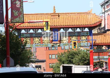 Chinatown, Victoria, Vancouver Island, BC, Kanada Stockfoto