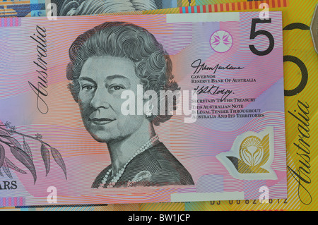 Australische Geld Stockfoto